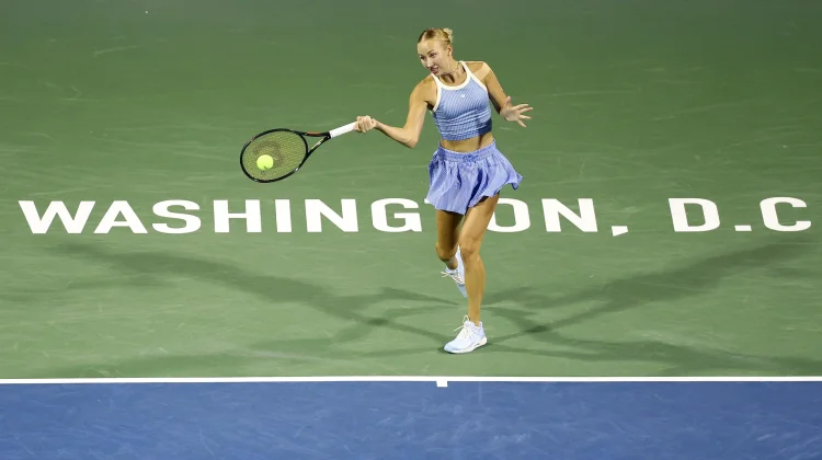 Anastasia Potapova Pecah Kebuntuan di DC Open usai Tundukkan Venus Williams