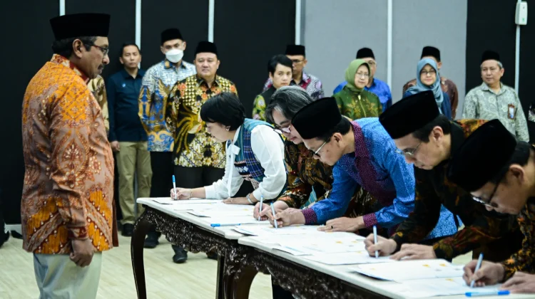 Sekjen Kemkomdigi Melantik Pejabat Pimpinan Tinggi Pratama
