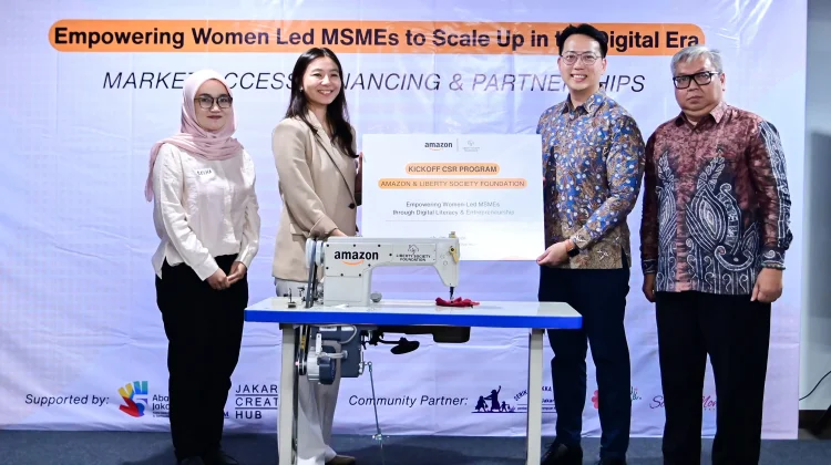Amazon & Liberty Society Pemberdayaan Perempuan Wirausaha Jakarta