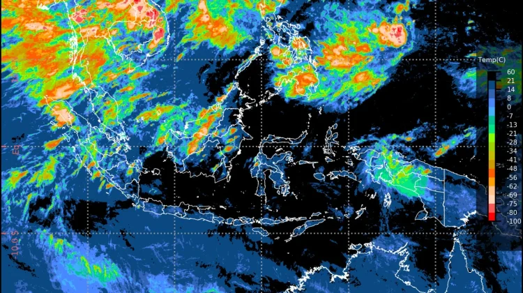 Prakiraan Cuaca Ibu Kota Provinsi se-Indonesia, 31 Juli