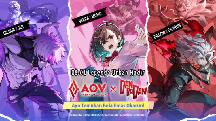 Kolaborasi Resmi Arena of Valor x DAN DA DAN Segera Dimulai