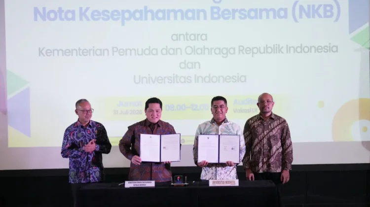 Kemenpora Kolaborasi dengan UI Perkuat Ekosistem Manajemen Olahraga
