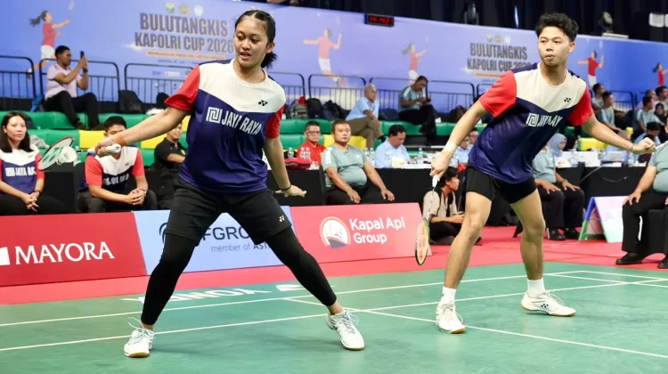 Zakaria/Afizzah Juara Kategori Ganda Remaja Campuran U17 Kapolri Cup 2026