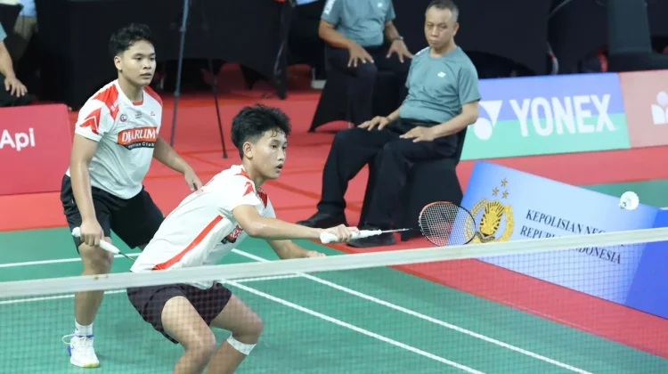Adhwin/Rizky Juara Ganda Remaja Putra U17 Kejuaraan Bulutangkis Kapolri Cup 2026