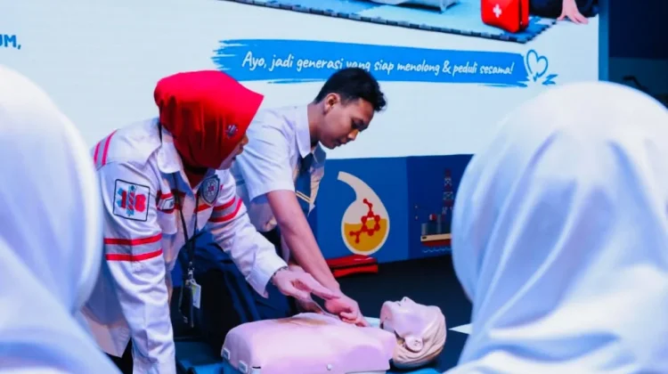 Pertamina EP Latih 65 Siswa Jakarta Keterampilan Bantuan Hidup Dasar