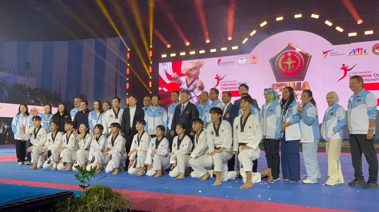 Atraksi Taekwondo Korea Meriahkan Pembukaan Asian Taekwondo Indonesia Open 2026