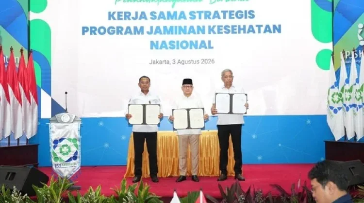 Kemensos-BPJS Kesehatan Teken MoU, Perkuat Integrasi Data Bansos PBI