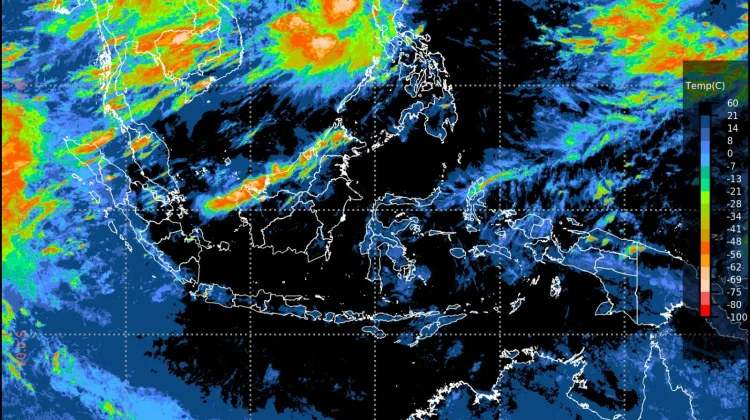Prakiraan Cuaca Ibu Kota Provinsi se-Indonesia, 5 Agustus