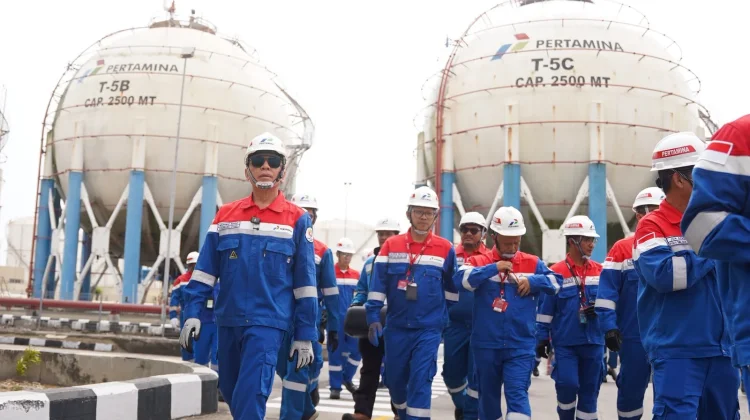 Kunjungi Tiga Fasilitas Strategis, Komut Pertamina Perkuat Sinergi One Pertamina