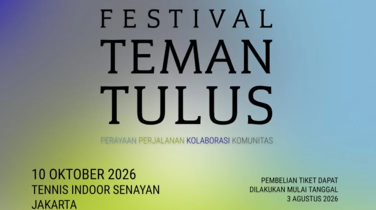Festival Teman TULUS Digelar 10 Oktober, Rayakan 14 Tahun Kebersamaan Komunitas