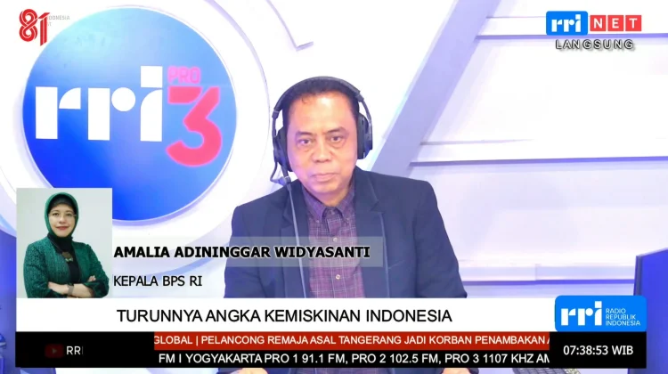 Kepala BPS: Pekerjaan yang Layak jadi Kunci Pengentasan Kemiskinan di Indonesia