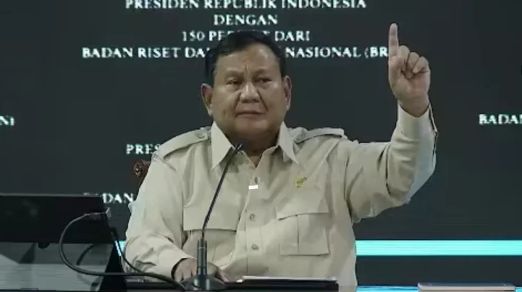Presiden Prabowo Akui Investasi Riset Indonesia Masih Rendah