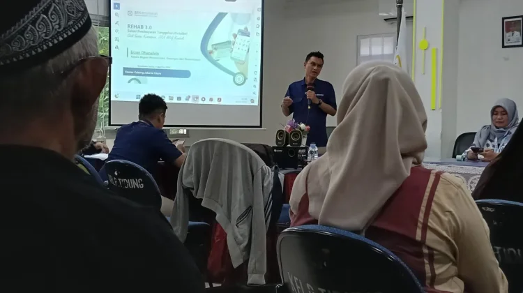 Puluhan Warga Pulau Tidung Ikuti Sosialisasi JKN dari BPJS Kesehatan