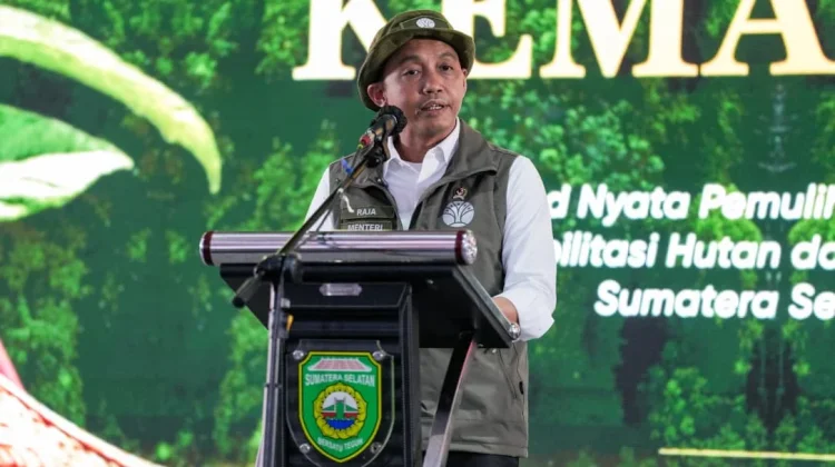 Menhut: Salam ASRI dari Bapak Presiden untuk Rakyat Sumatra Selatan