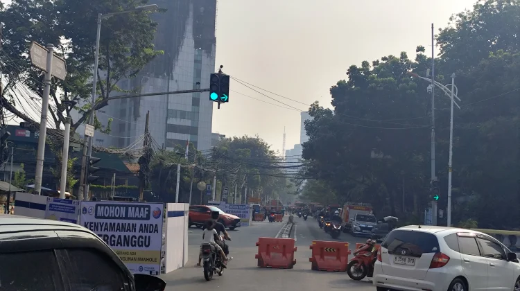 Pascakebakaran Gedung Bapenda DKI Jakarta, Aktivitas di Jalan Abdul Muis Dibatasi