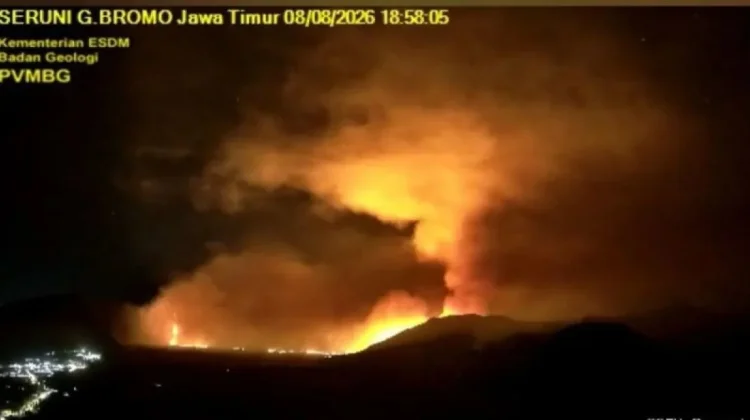 Karhutla Gunung Bromo Meluas, 176 Hektare Terbakar