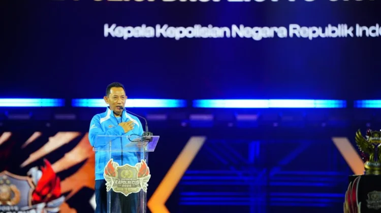 Tutup E-Sports Kapolri Cup, Jenderal Listyo Ajak Generasi Muda Jaga Ruang Digital