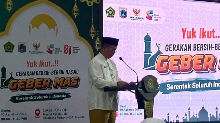 Pemprov DKI Pacu Gerakan Bersih-Bersih Masjid Berkelanjutan lewat Pilah Sampah