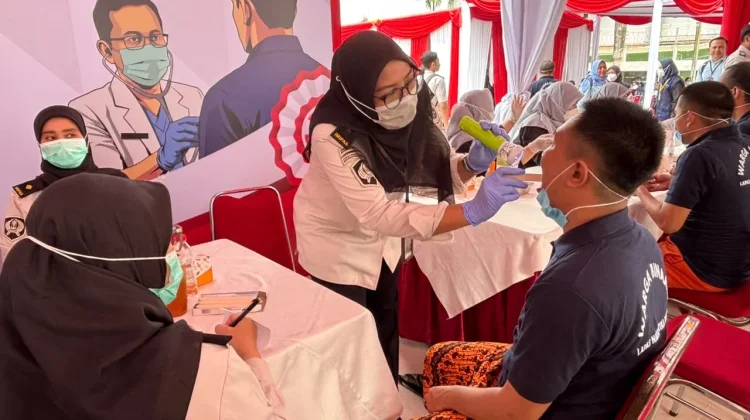 Kemenimipas Gelar Skrining Katarak dan CKG bagi Warga Binaan dan Sekitar Lapas
