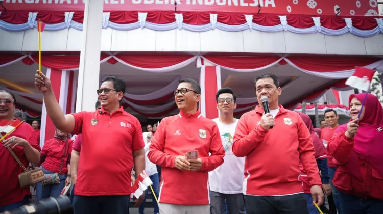 Dua Kementerian Perkuat Kekompakan Lewat Festival Merah Putih