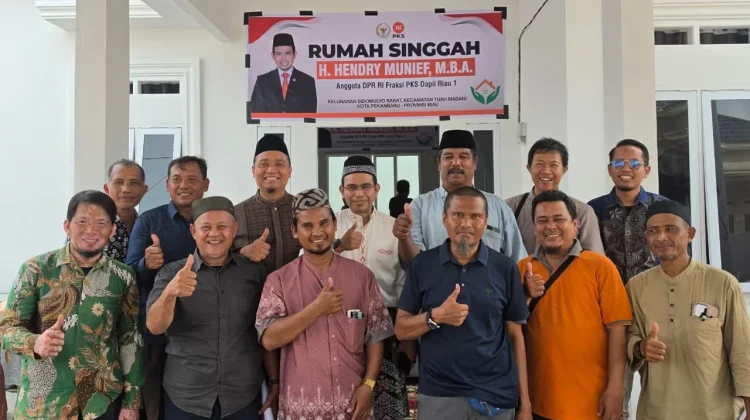 Rumah Singgah Hendry Munief untuk Masyarakat Pekanbaru