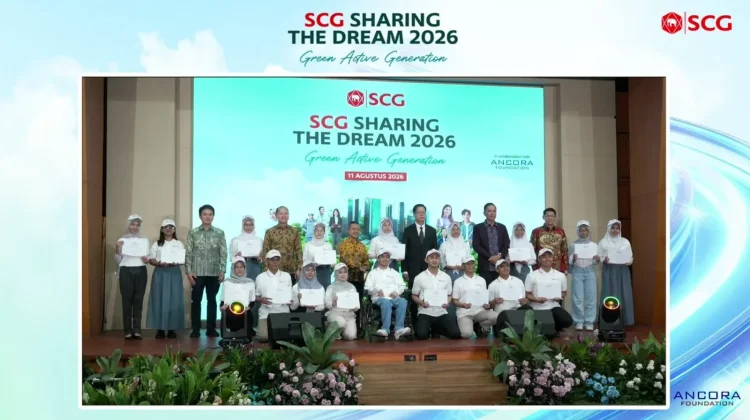 SCG Dorong Pengembangan Generasi Muda Indonesia Lewat Beasiswa Sharing the Dream