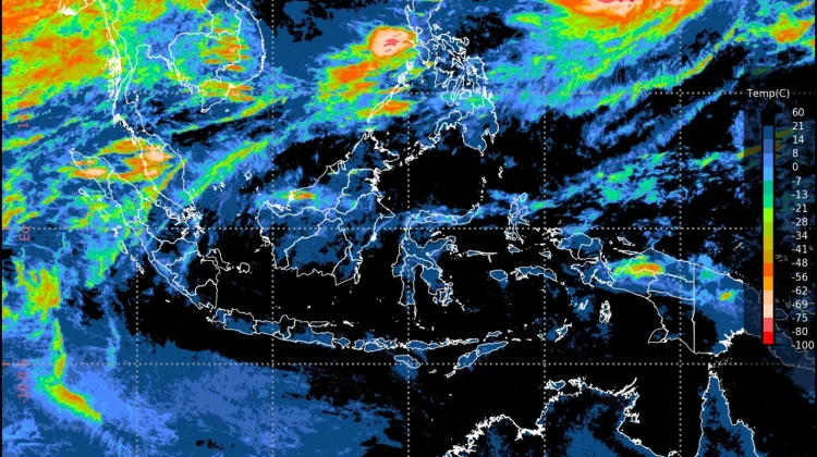 Prakiraan Cuaca Ibu Kota Provinsi se-Indonesia, 12 Augustus