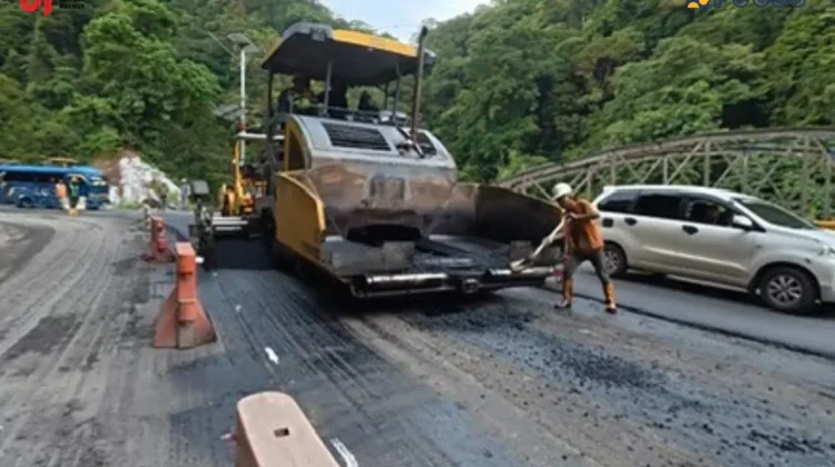 PU Perkuat Ketahanan Jalan Nasional Pascabencana di Lembah Anai