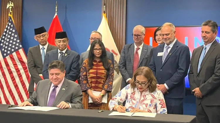 Indonesia dan Negara Bagian Illinois Perkuat Kerja Sama Ekonomi dan Inovasi