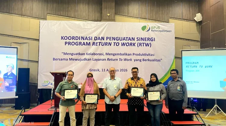 BPJS Ketenagakerjaan Gresik Perkuat Program Return to Work bagi Pekerja