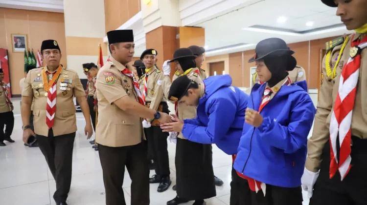 64 Pramuka Bekasi Dilepas ke Jambore Nasional XII. Apa Pesannya?