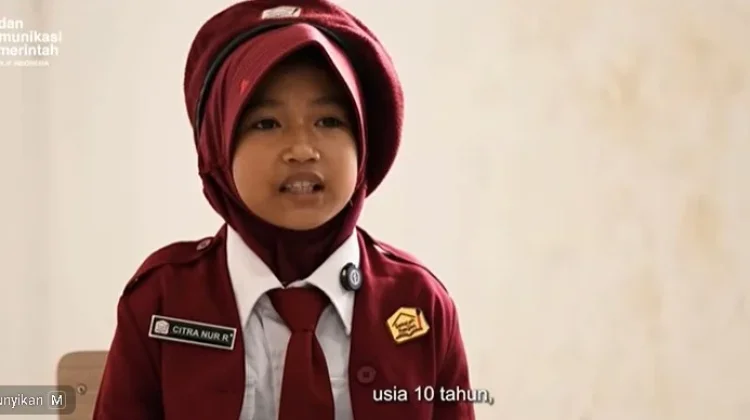 Sempat Jual Kacang Demi Ekonomi Keluarga, Citra Kini Bersinar di Sekolah Rakyat