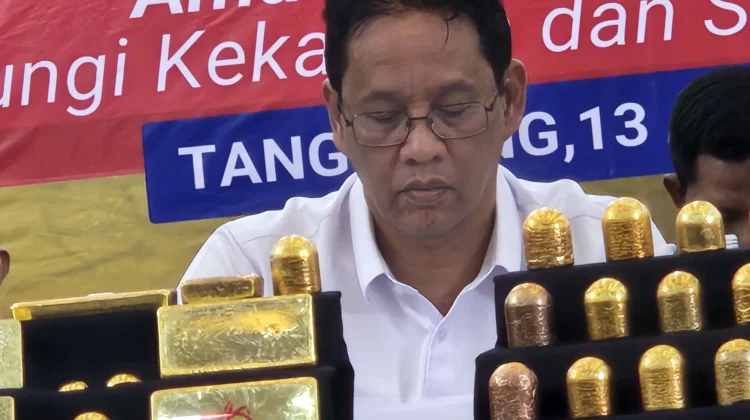 Penyundupan Rp63 Miliar Emas Ilegal ke Hongkong dan Dubai Digagalkan