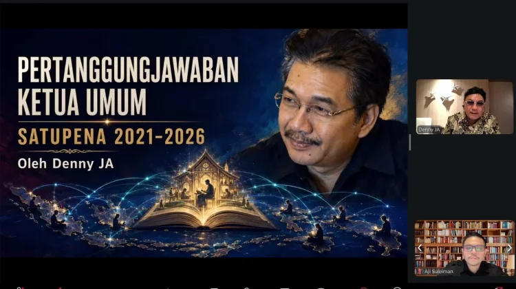 Denny JA Terpilih Kembali Secara Aklamasi Menjadi Ketum SATUPENA 2026–2031