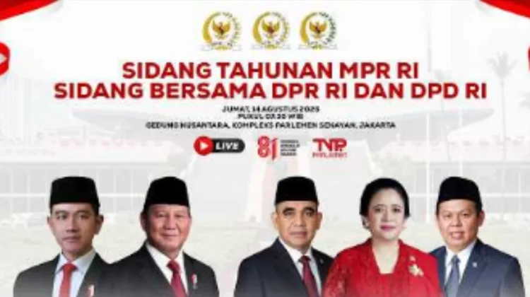 Sidang Tahunan MPR dan Sidang Bersama DPR-DPD, Ini Link Live Streaming