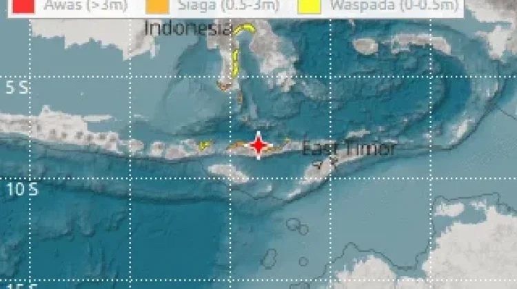 Gempa Susulan M6,2 Guncang NTT Usai Gempa M7,7