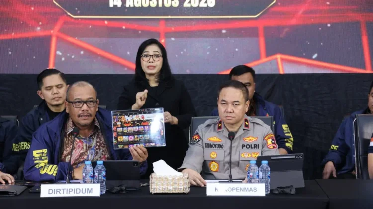 Bareskrim Ungkap Judi Online Internasional, Transaksi Capai Rp890 Miliar