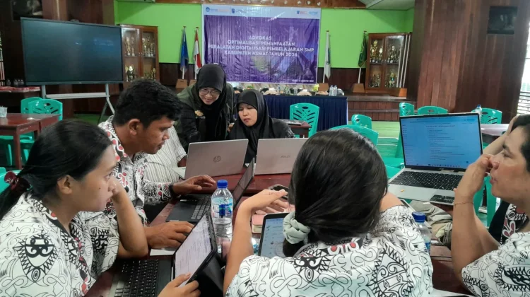 Kemendikdasmen Perkuat Kompetensi Guru Asmat Manfaatkan Perangkat Digital
