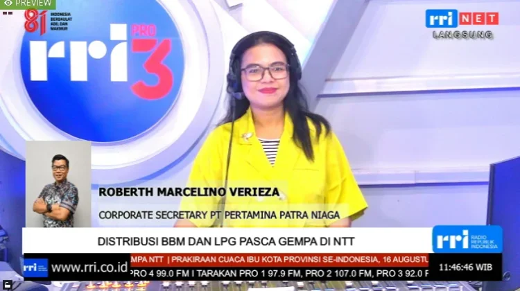 Pertamina Pastikan Pasokan Distribusi Energi di NTT Tetap Terjaga