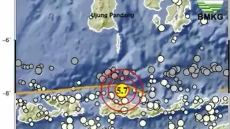 Gempa M 5,7 Kembali Guncang NTT Minggu Siang
