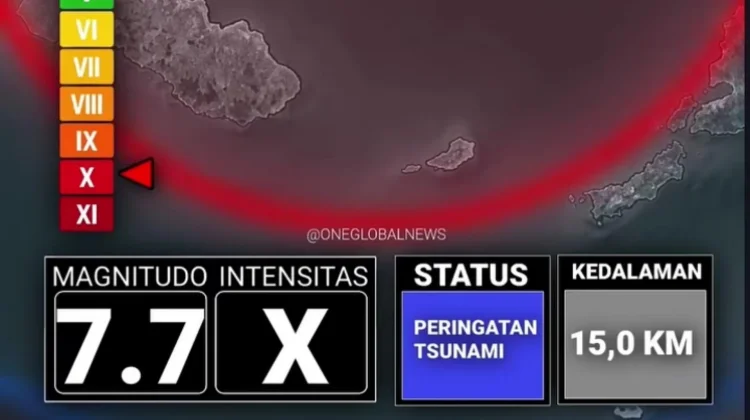 Guru Besar ITB: Potensi Gempa Besar di Barat Flores Perlu Diwaspadai
