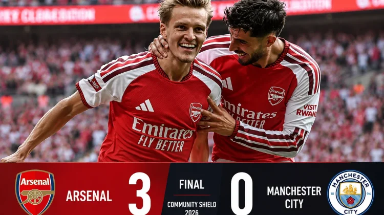 Arsenal Juara Community Shield 2026/2027, Arteta Puji Performa Tim