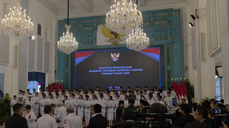 Tim Paskibraka 'Indonesia Berdaulat' Siap Kibarkan Sang Merah Putih