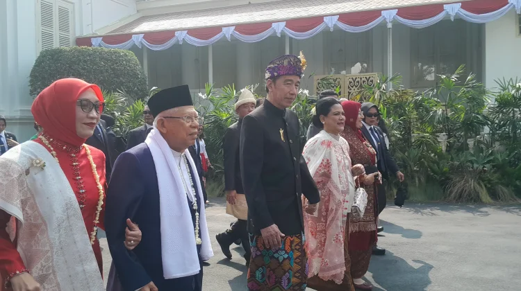 Sejumlah Mantan Presiden dan Wapres Hadiri Upacara HUT ke-81 RI di Istana Merdeka