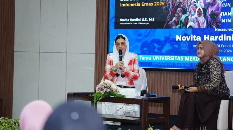 Komisi VII DPR Ajak Mahasiswa jadi Penggerak Kebijakan Menuju Indonesia Emas 2045