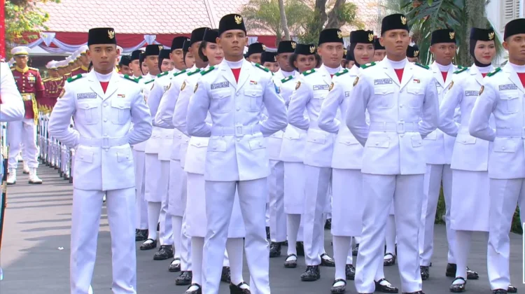 Kenali Formasi 17-8-45 dalam Paskibraka, Ini Susunan dan Tugasnya