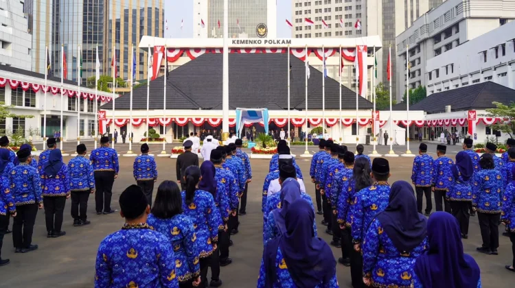 Kemenko Polkam Rayakan HUT ke-81 RI dengan Semangat Persatuan