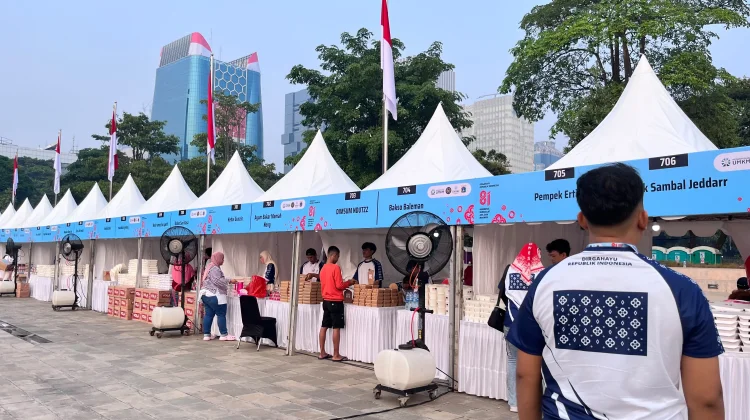 Pesta Rakyat Expo UMKM Hadirkan 600.000 Porsi Makanan Gratis di Monas