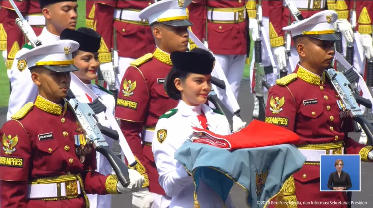 Celine dan Rizqy, Dua Pelajar yang Tunjukkan Dedikasi di Paskibraka Nasional