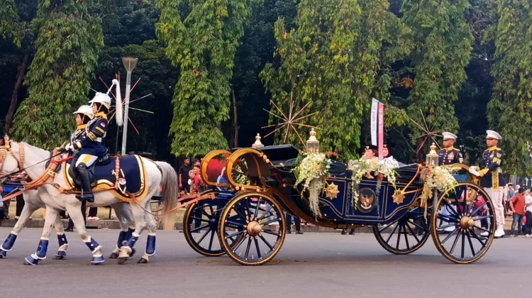 Kirab Garuda Prabayeksa Tutup Rangkaian Upacara HUT ke-81 RI